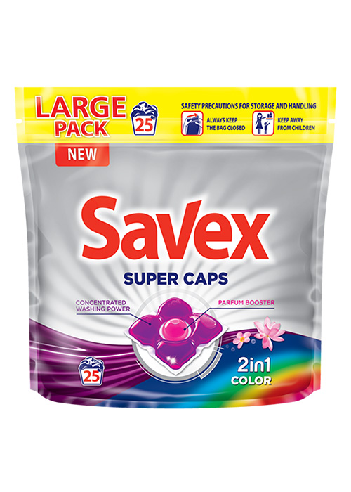 Լվացքի կապսուլ Savex 25 հատ