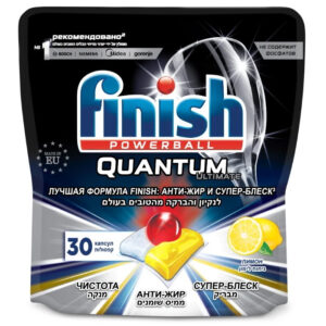 Սպասք լվացող հաբ Finish Quantum 30հտ